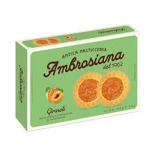 AMBROSIANA GIRASOLI PASTA FROLLA CON PASSATA ALBICOCCHE GR. 140