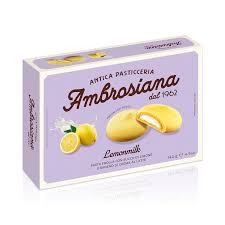 AMBROSIANA LEMONMILK PASTA FROLLA CON SUCCO LIMONE RIPENO CREMA LATTE GR. 140