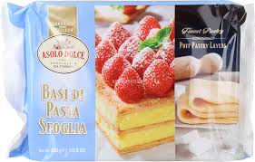 ASOLO DOLCE BASI DI PASTA SFOGLIA GR. 300