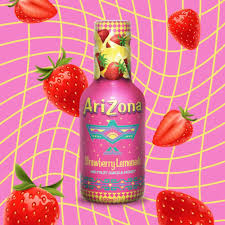 ARIZONA GREEN STRAWBERRY LEMONADE WITH FRUIT JUICE & HONEY ML. 500