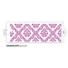 DECORA STENCIL DAMASCATO DECORATIVO PER TORTA