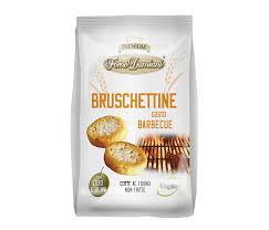 FORNO DAMIANI BRUSCHETTINE GUSTO BARBECUE GR. 90 VEGANE COTTE AL FORNO