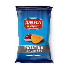 AMICA CHIPS PATATINA SALSA BBQ GR. 100 SENZA GLUTINE