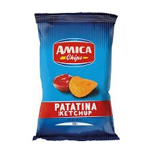 AMICA CHIPS PATATINA KETCHUP GR. 100 SENZA GLUTINE