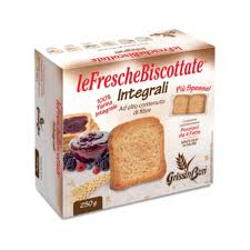 GRISSINBON FETTE BISCOTTATE INTEGRALI GR. 250 PORZIONATE