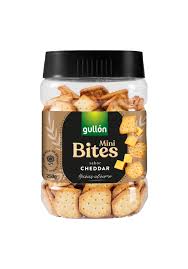 GULLON MINI BITES GUSTO CHEDDAR GR. 250