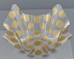 CONTENITORE POIS ORO CM. 18