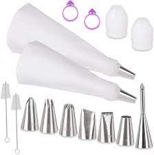 GENERAL TRADE SET SAC A POCHE CON 15 BECCUCCI ACCIAIO INOX