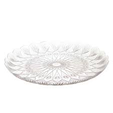 GRAZIANO PIATTO STELLA PLASTICA TRASPARENTE DIAM. CM. 33 CONFEZIONATO