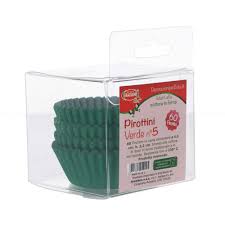 GRAZIANO PIROTTINI VERDI IN CARTA DA FORNO N.5 PEZZI 60 (DIAM. CM. 4 X H. CM. 2,2)