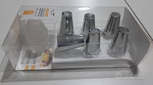 GUSTO CASA SET SAC A POCHE CON 6 BECCUCCI + ADATTATORE