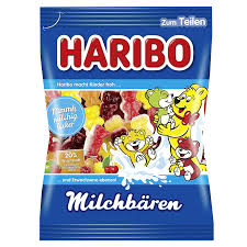 HARIBO CARAMELLE ORSETTI MILCHBAREN CON 20% LATTE GR. 160