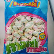 BULGARI MARSHMALLOW ESTRUSO TRECCIA 4 COLORI KG. 1