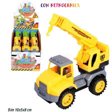 ROSSINI CONSTRUCTION TRUCK CON RETROCARICA E CARAMELLE