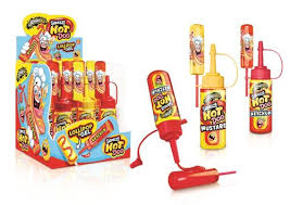 JOHNNYBEE SQUEEZE HOT DOG LOLLIPOP & GEL GR. 80