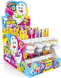 JOHNNYBEE POTTY 'N'DIP LOLLIPOP CON POLVERINA POWDER GR. 25