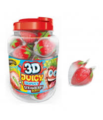 JOHNNYBEE 3D JUICY GUMMI STRAWBERRY GR. 18