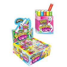 COLOUR BUBBLE GUM BASTONCINO GR. 35