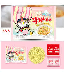 SAMYANG BULDAK HOT CHICKEN FLAVOUR RAMEN CREAM CARBONARA GR. 140