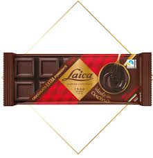 LAICA CIOCCOLATO EXTRA FONDENTE RIPIENO DI CACAO GR. 100