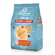 LAZZARONI FROLLINI CON GRANELLA NOCCIOLA SENZA GLUTINE GR. 200