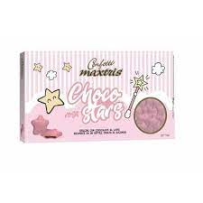 MAXTRIS CHOCO STARS ROSA CIOCCOLATO AL LATTE GR. 500