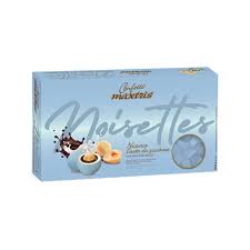 MAXTRIS CONFETTI NOISETTES NUANCE CARTA ZUCCHERO CON NOCCIOLA INTERA KG. 1