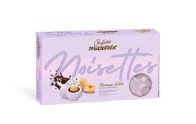 MAXTRIS CONFETTI NOISETTES NUANCE LILLA CON NOCCIOLA INTERA KG. 1