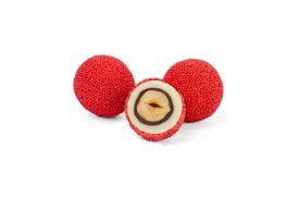 MAXTRIS CRI CRI ROSSO NOCCIOLA RICOPERTA CIOCCOLATO BIANCO FONDENTE MOMPARIGLIA GR. 500