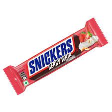 SNICKERS BERRY WHIP CIOCCOLATA E FRAGOLA GR. 40