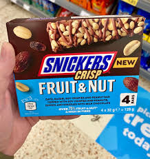 SNICKERS FRUIT & NUT CRISP HIGH IN FIBRE GR. 40