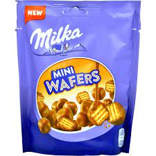 MILKA CHOCO MINI WAFERS CON LATTE ALPINO BUSTA GR. 110