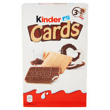 FERRERO KINDER CARDS MULTIPACK PZ. 3