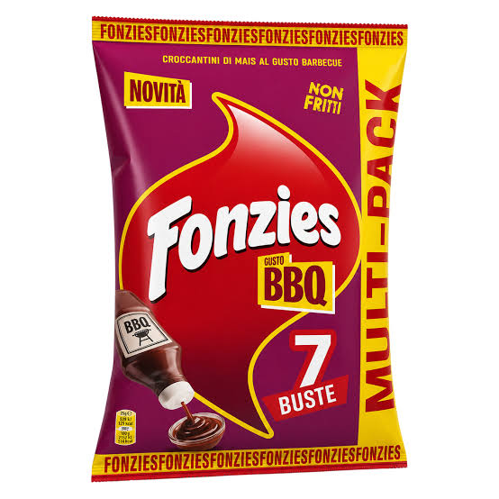 MONDELEZ FONZIES MULTIPACK 7 BUSTE GUSTO BBQ GR.164,5