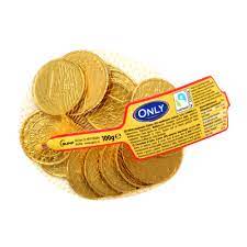 ONLY RETINA MONETE DI CIOCCOLATA GR. 85