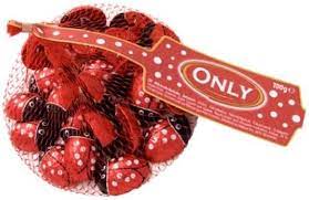 ONLY RETINA COCCINELLE DI CIOCCOLATA GR. 100