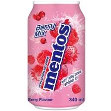 MENTOS BERRY MIX DRINK CON JELLY BITES ML. 340