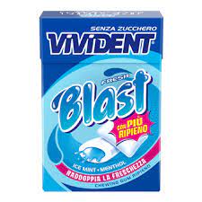 PERFETTI VIVIDENT BLAST ICE MINT LIQUID MENTHOL SZ