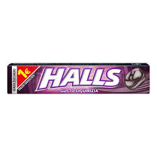 HALLS STICK GUSTO LIQUIRIZIA SENZA ZUCCHERO