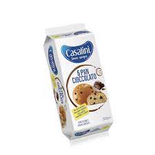 CASALINI PAN CIOCCOLATO CON LIEVITO NATURALE GR. 252 6 PEZZI