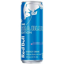 RED BULL ENERGY DRINK "THE SEA BLUE EDITION" ML. 250