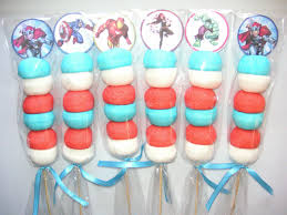 ROSSINI SPIEDINO MARSHMALLOWS SPIDERMAN