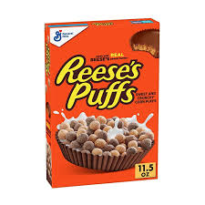 REESE'S PUFFS CEREALS WITH REESE'S PEANUT BUTTER GR. 326