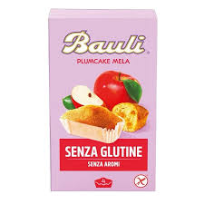 BAULI PLUMCAKE MELA SENZA GLUTINE E SENZA AROMI PZ. 4 GR. 132