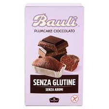 BAULI PLUMCAKE CIOCCOLATO SENZA GLUTINE E SENZA AROMI PZ. 4 GR. 132