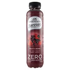 SAN BENEDETTO SUCCOSO ZERO FRUTTI ROSSI ML 400 ZERO ZUCCHERI SENZA GLUTINE
