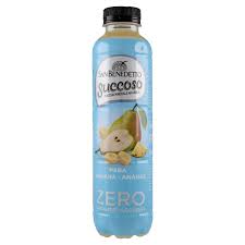 SAN BENEDETTO SUCCOSO PERA BANANA ANANAS ML 400 ZERO ZUCCHERI SENZA GLUTINE