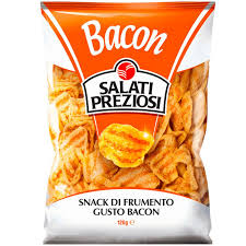 SALATI PREZIOSI PATATINE DI FRUMENTO GUSTO BACON GR.120