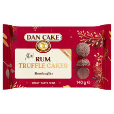 DAN CAKE MINI RUM TRUFFLE CAKES GR. 140