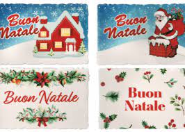 MODECOR TARGHETTA NATALIZIA IN ZUCCHERO (14042)